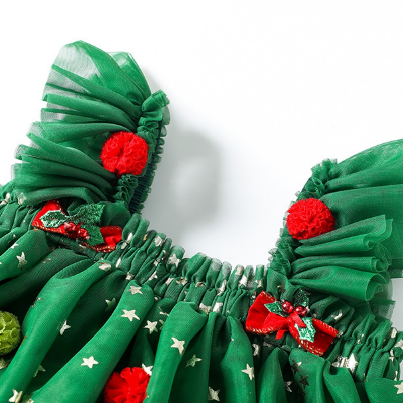 Baby Kids' Girl Christmas Strapless Dress