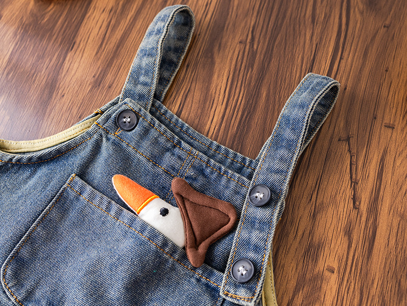 Toddler Duck T-shirt and Overalls Set
