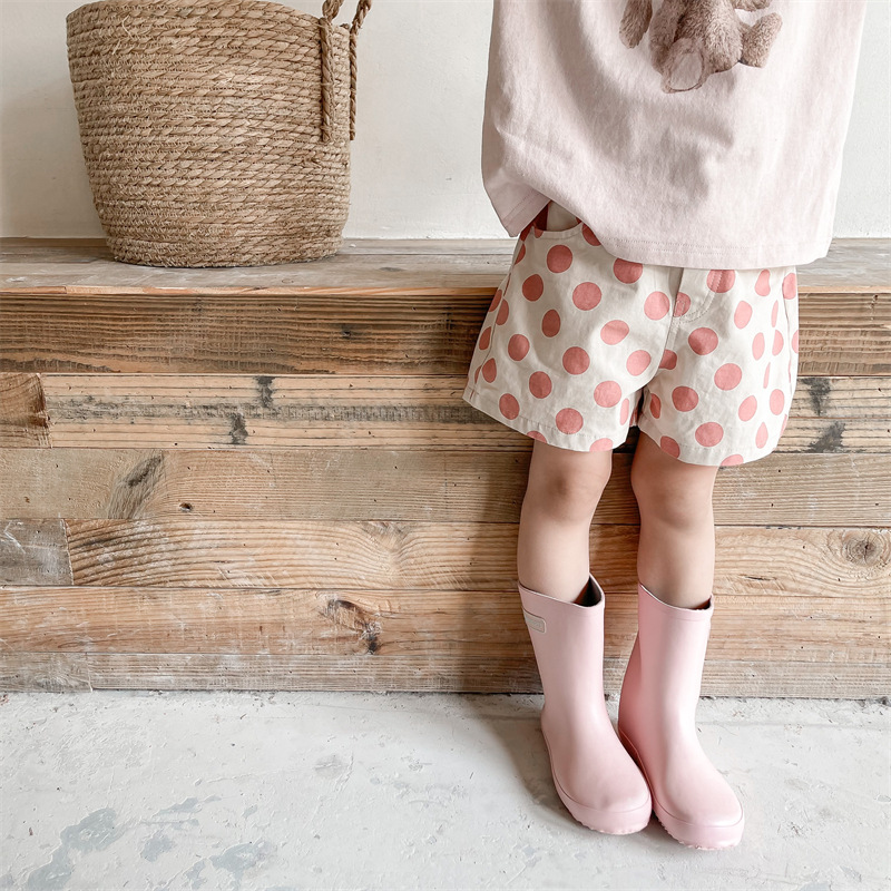 Kids Dots Shorts (12M-9Y）