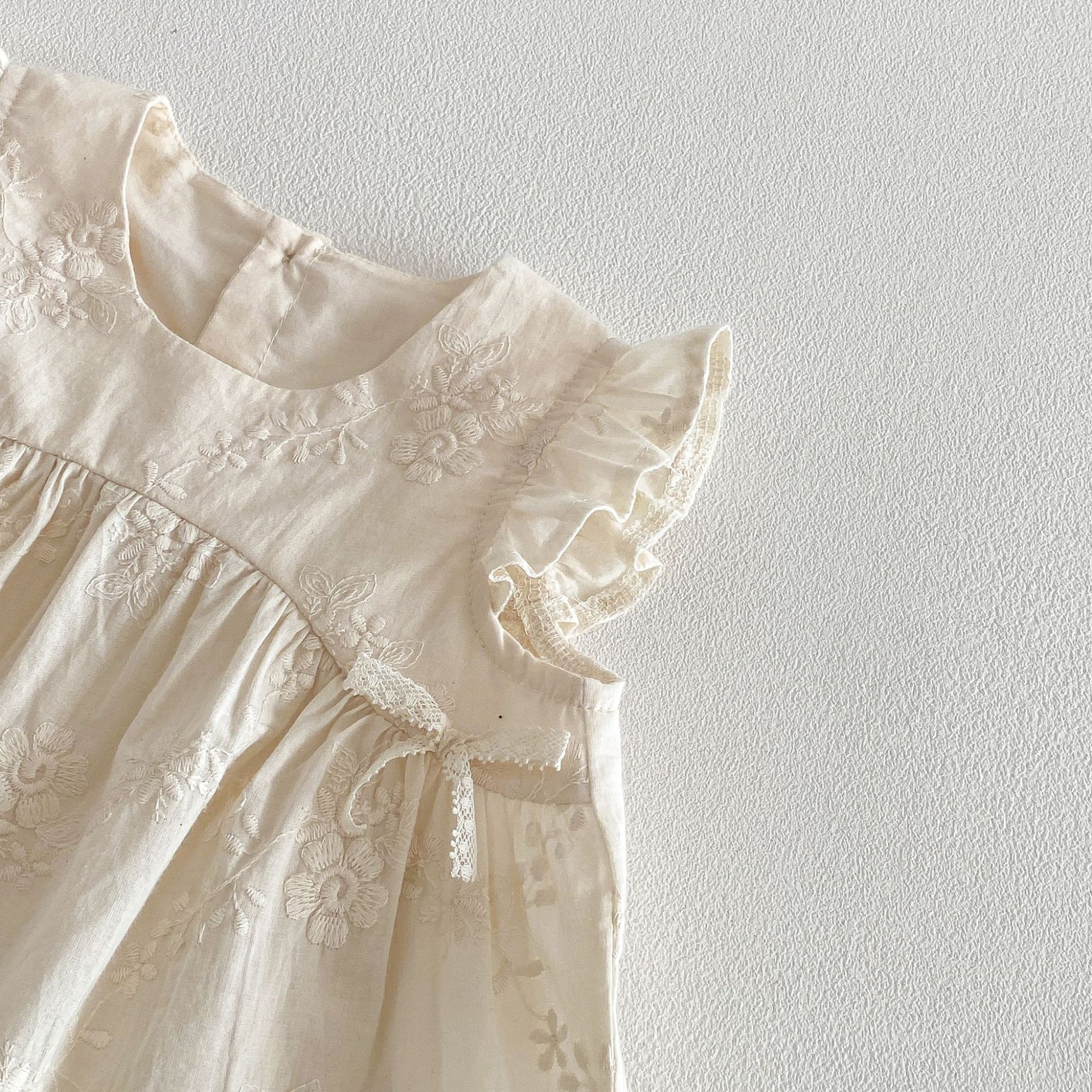 Toddler Girls Cotton Floral Lace Tank Top or Pants