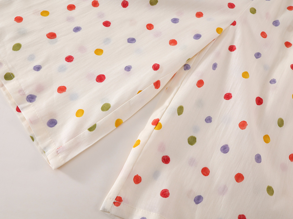 2-Piece Toddler Polka Dot Tank Top & Wide-Leg Pants Set