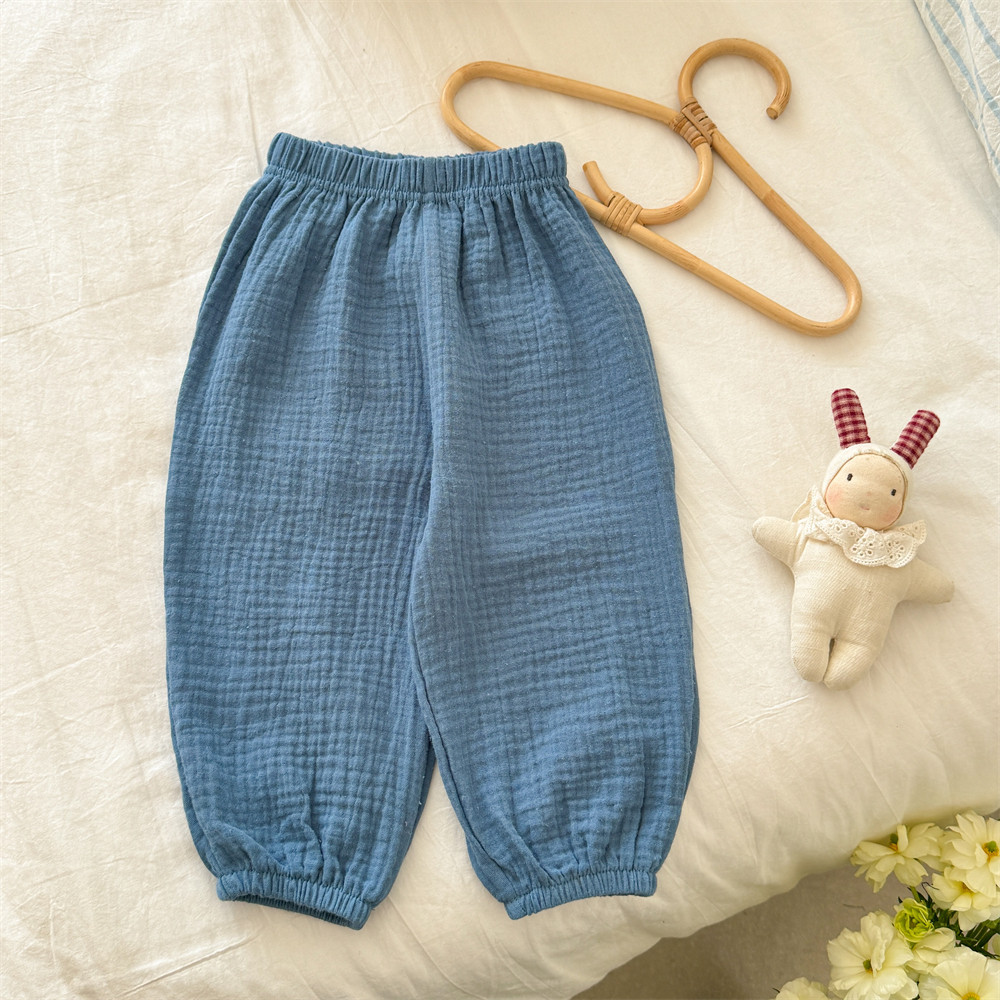 Baby& Kid Solid color Lantern Pants