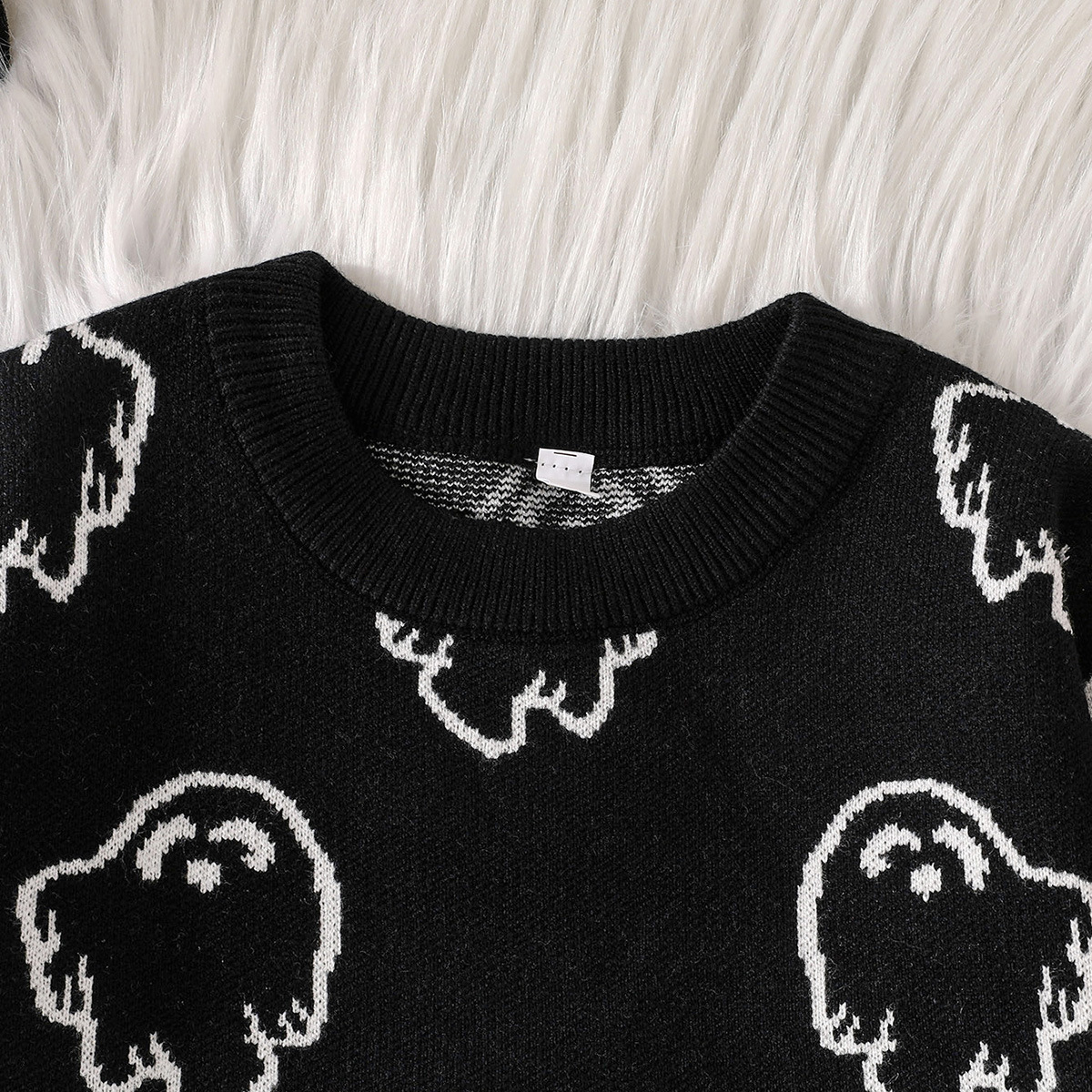 Baby Toddler Knitted Halloween Patterns Sweatshirt