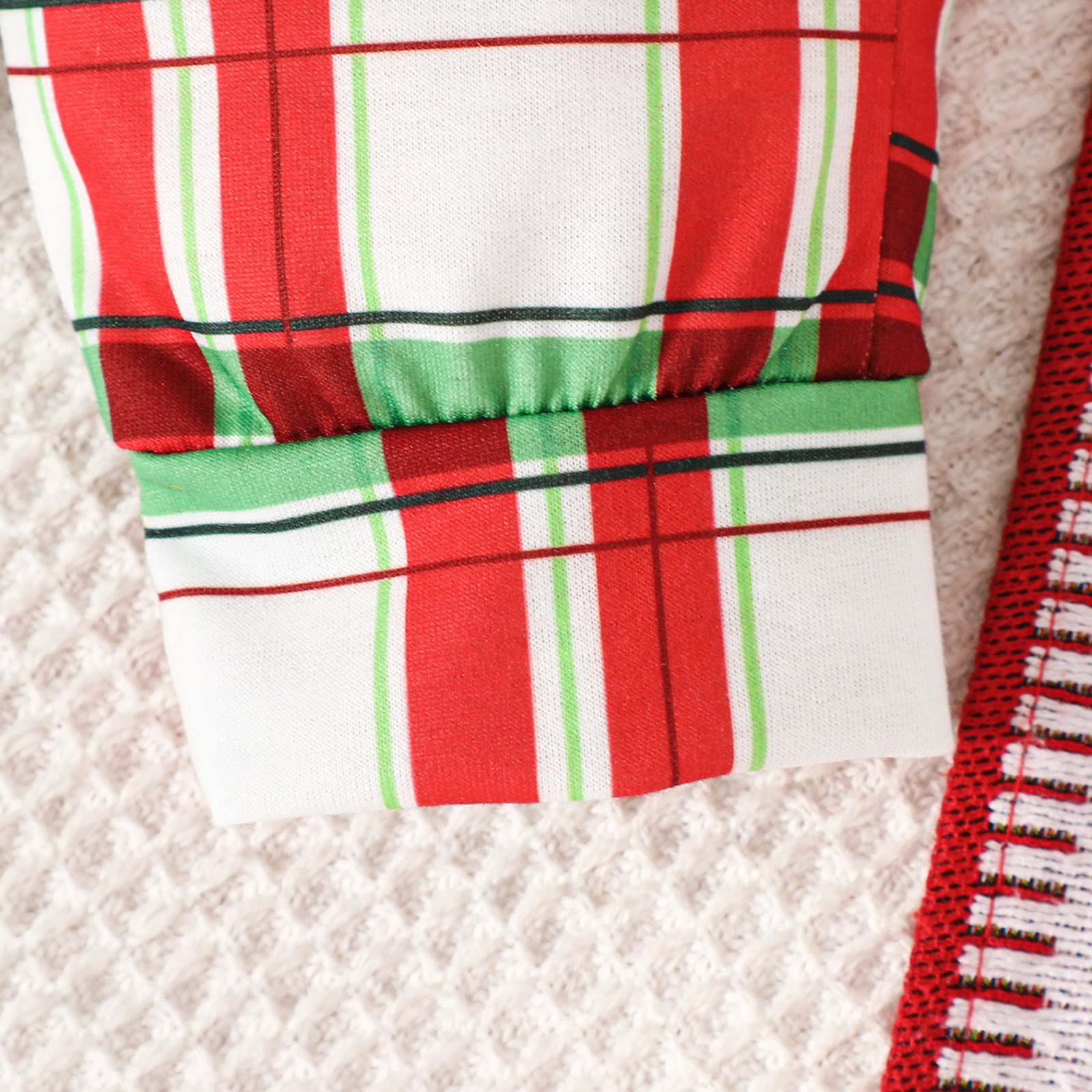 Baby Checkered Gingerbread Man 2-Piece Set