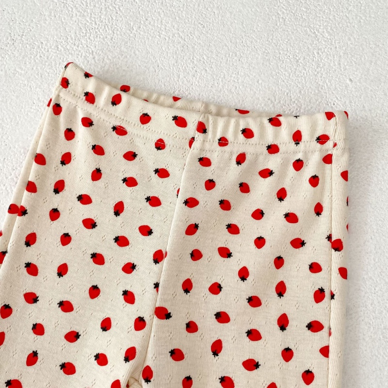 Baby Toddler Girl  Printed Bell-Bottom Pants