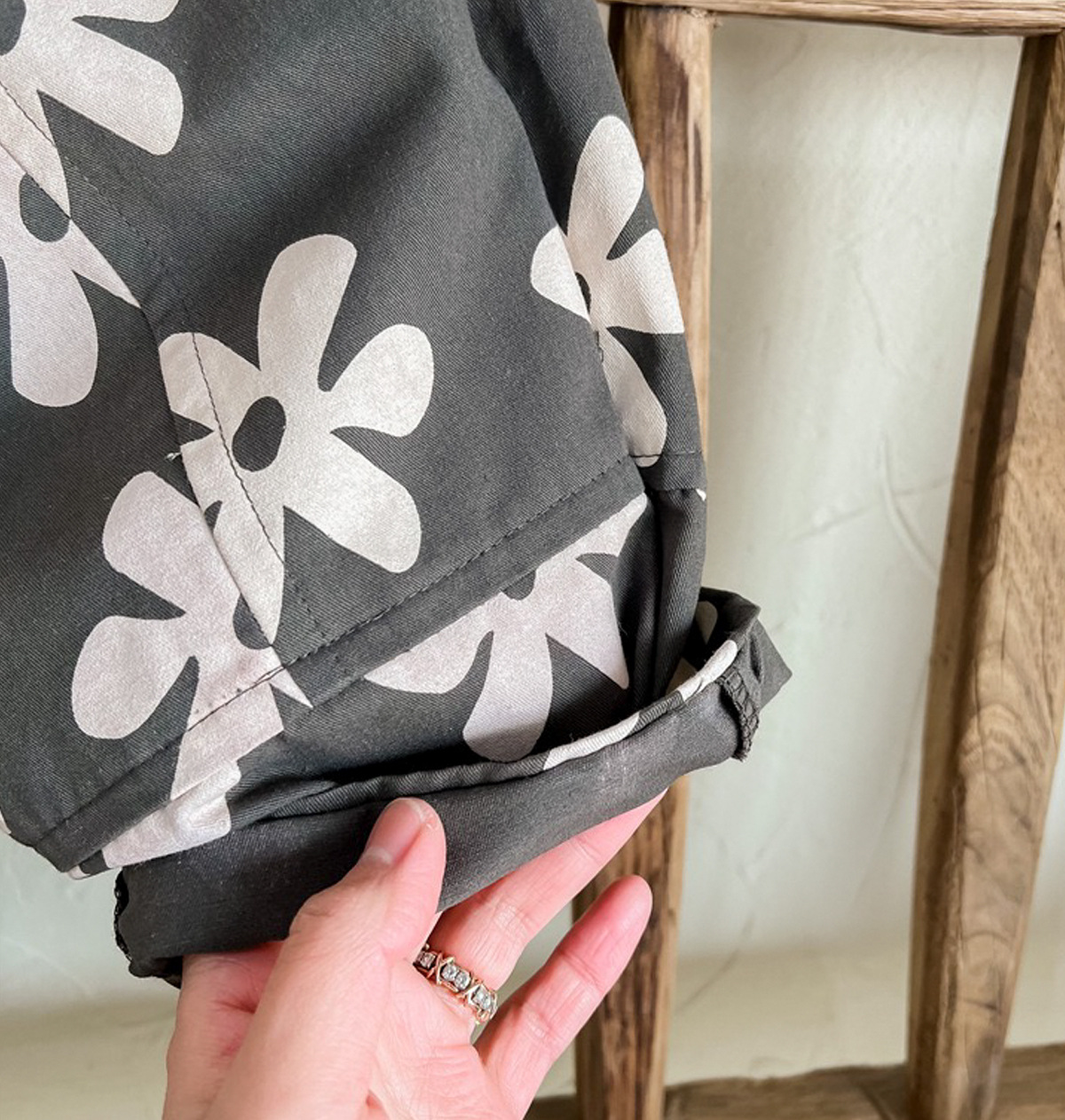 Baby Toddler Floral Casual Harlequin Pants