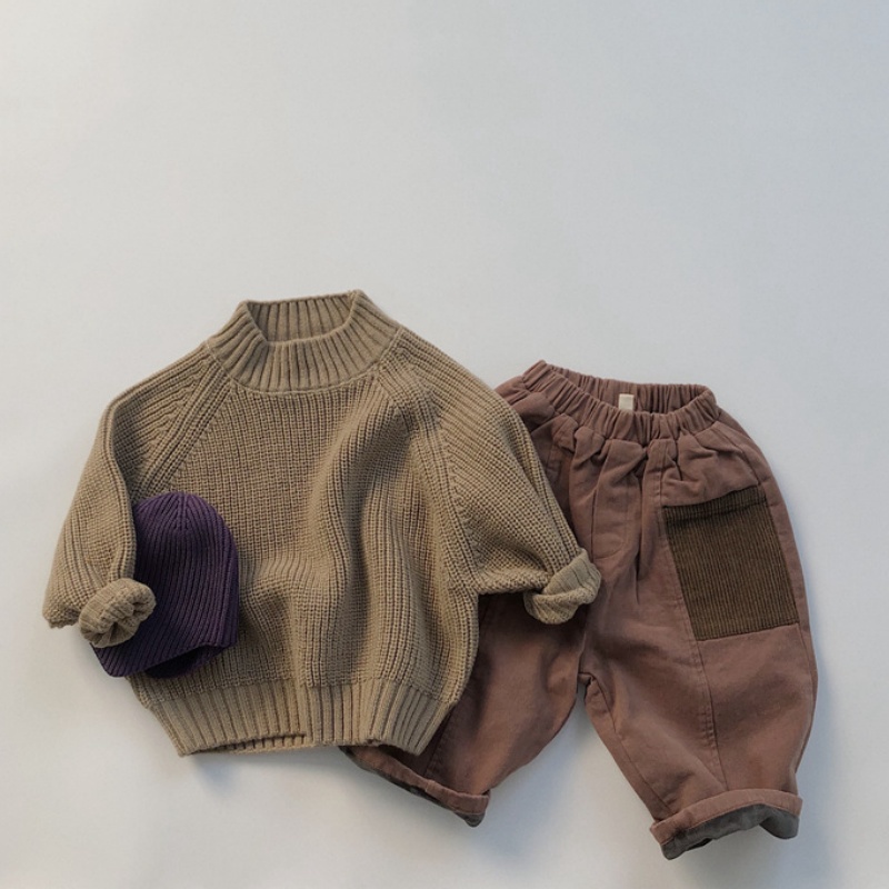 Baby Toddler Half-Turtleneck Sweater