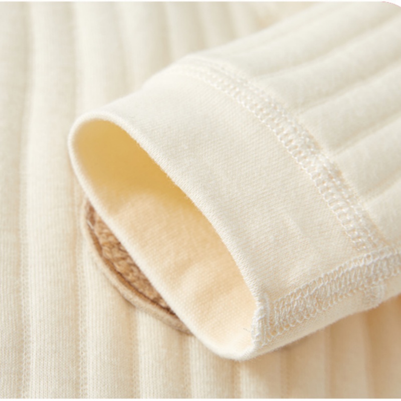 Bear Embroidered  Baby Newborn Warm Romper