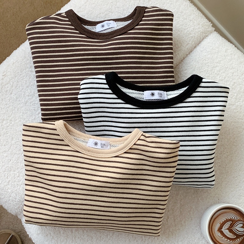 Baby Toddler Striped Sweatshirt