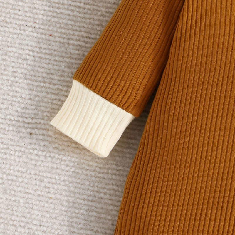 2-Piece Baby Newborn Multi-Color Romper (hat included)