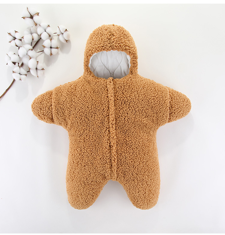 Newborn Baby Starfish Multicolor Romper Sleeping Bag