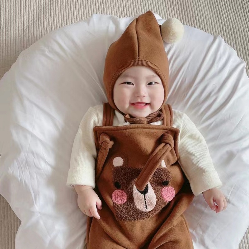 Baby Warm Cute Animal Overalls (sends hat)
