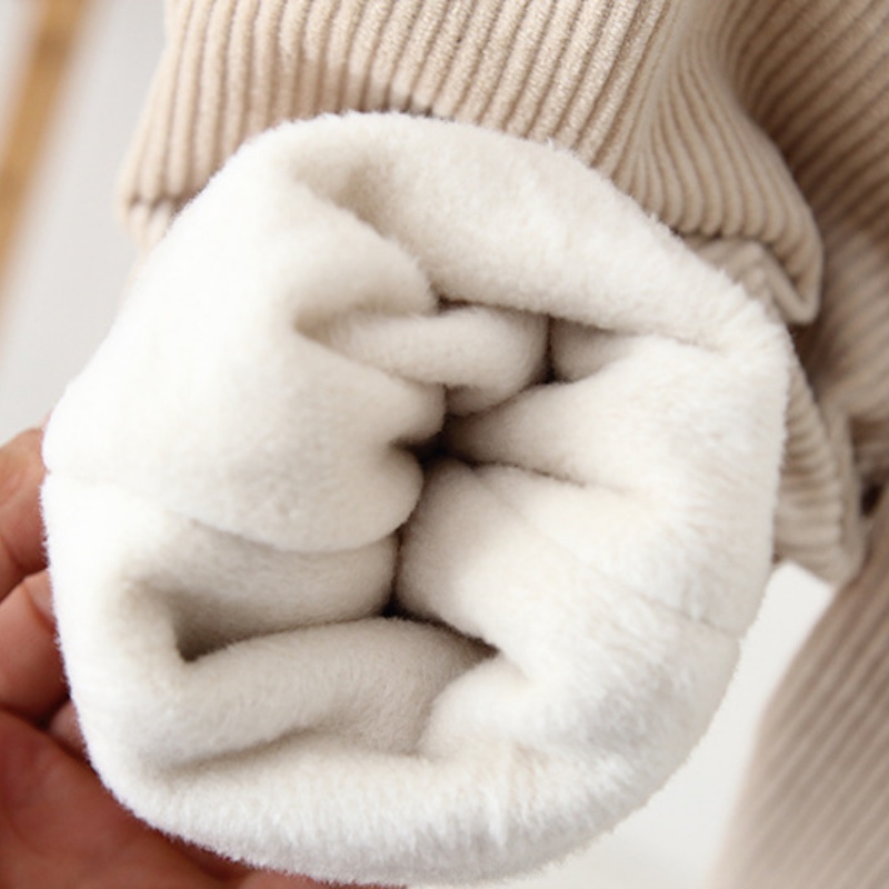 Baby & Toddler Carrot Fleece Overalls