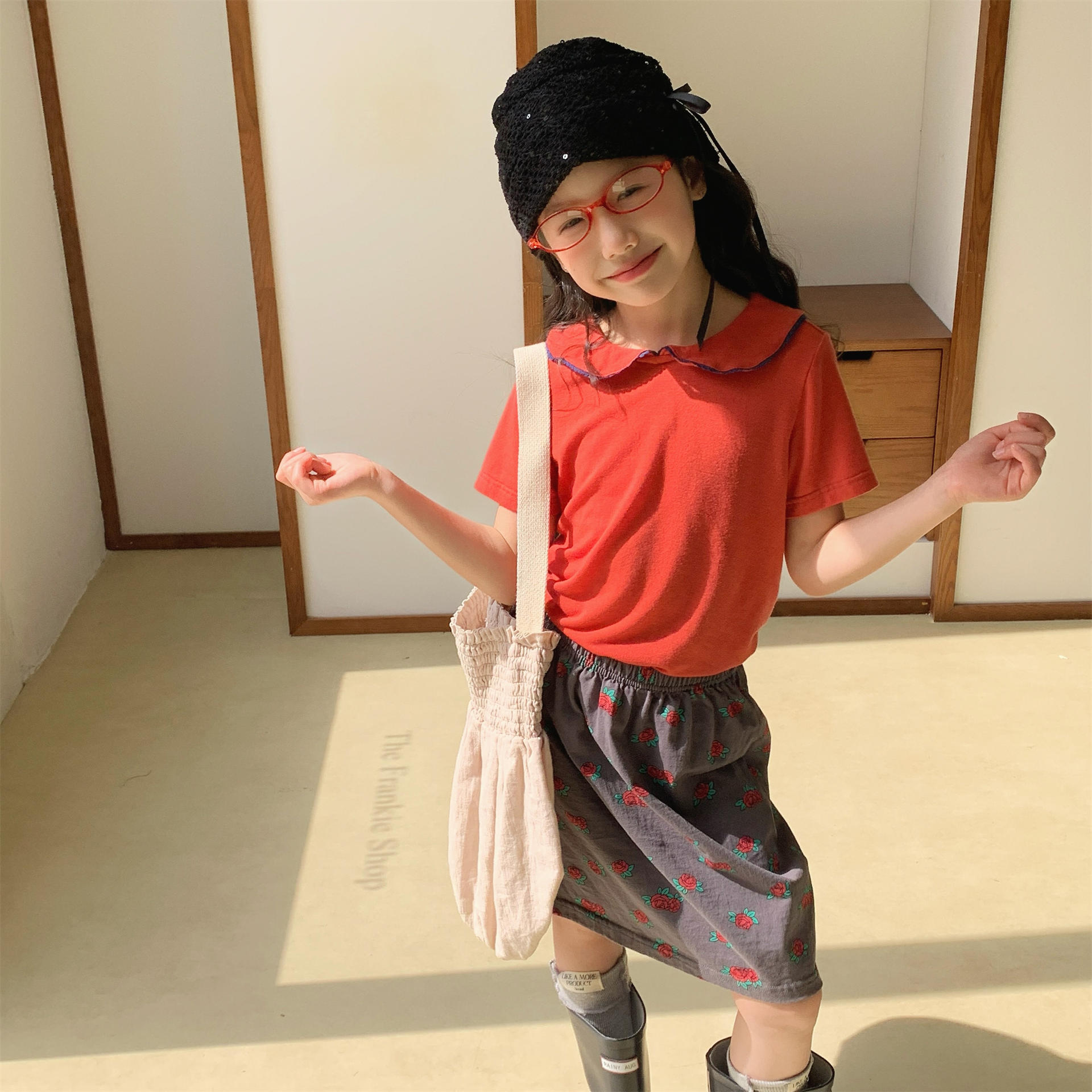 Kids Rose Casual Dress