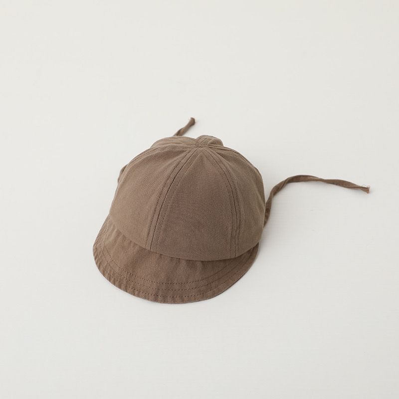 Baby Solid Color Duckbill Fisherman Hat