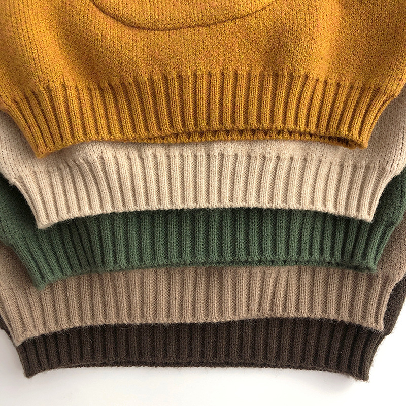 Kids Cartoon Animals Knitted Sweater