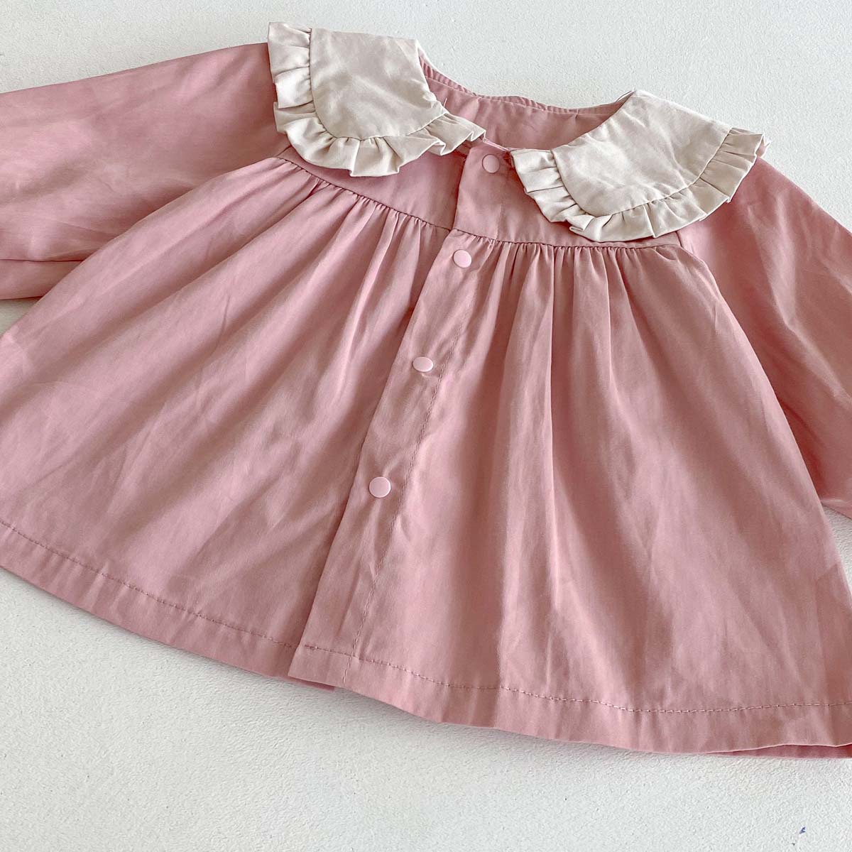 Baby Girl Collared Princess Dress