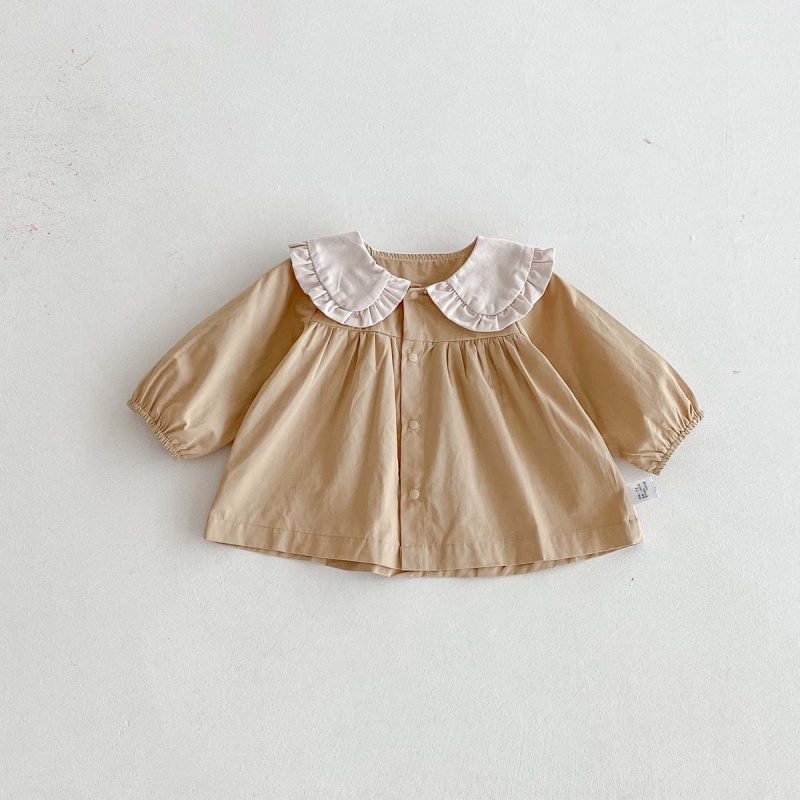 Baby Girl Rabbit Ear Collar Princess Dress