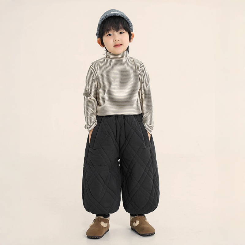 Baby Kids' Fleece-Lined Cuffed Pants