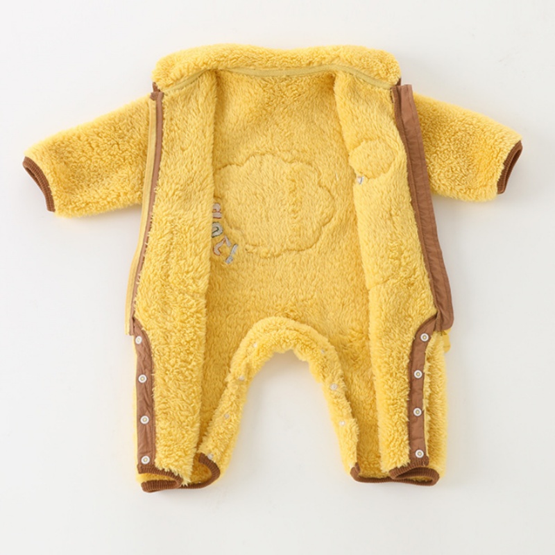 Cuddle Animal Baby Newborn Pocket Hairy Romper