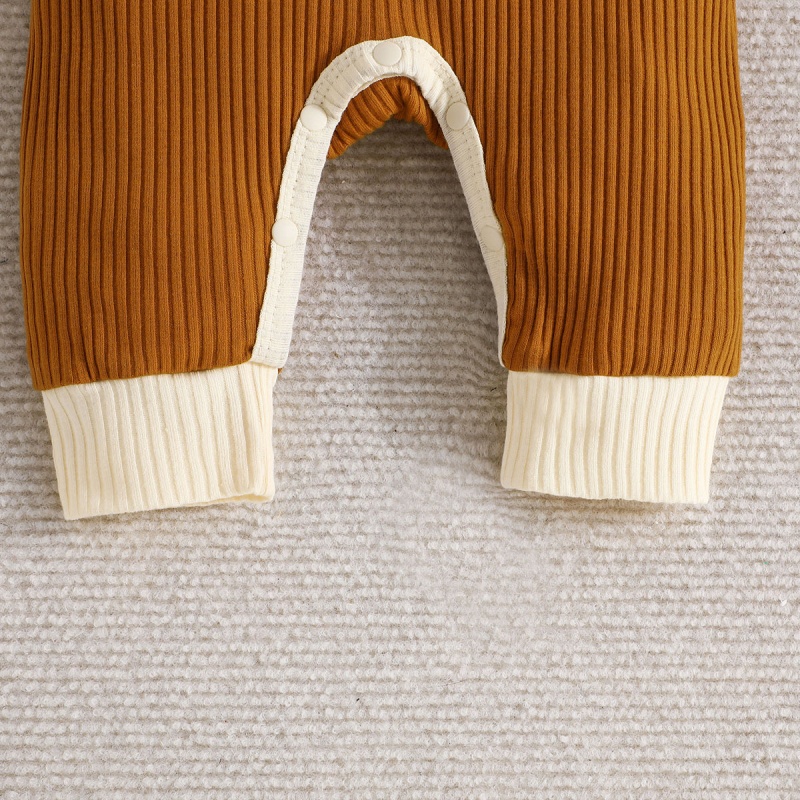 2-Piece Baby Newborn Multi-Color Romper (hat included)