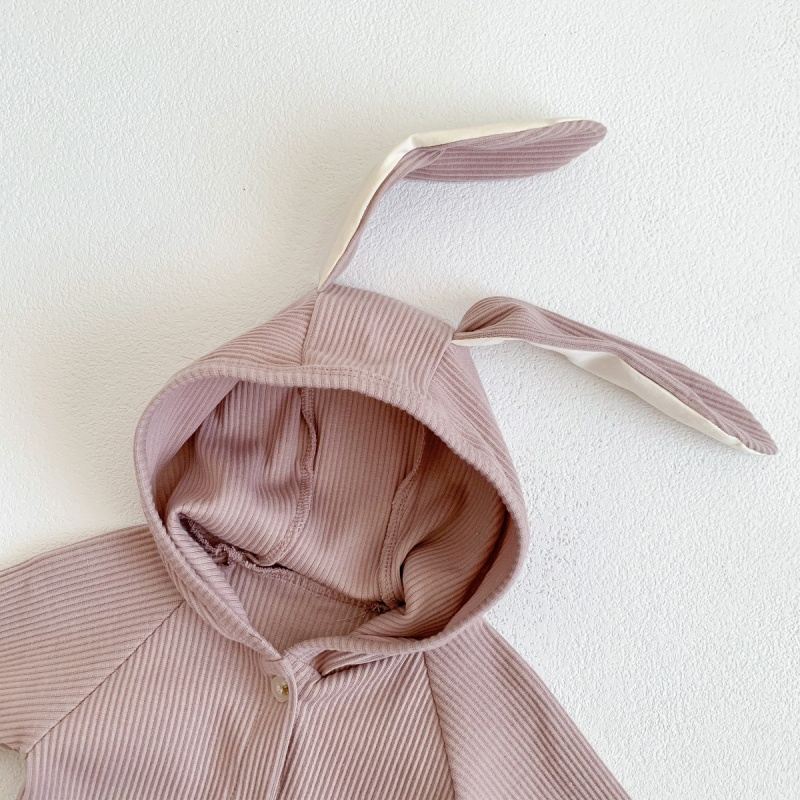 Baby Newborn Bunny Ears Romper