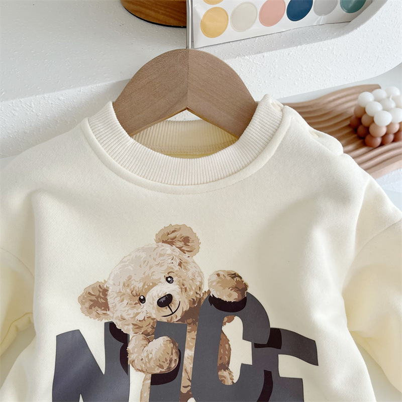 Baby Newborn Bear Warm Romper