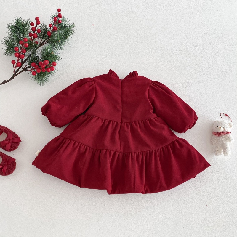 Baby Kids' Girl Christmas Dress Set