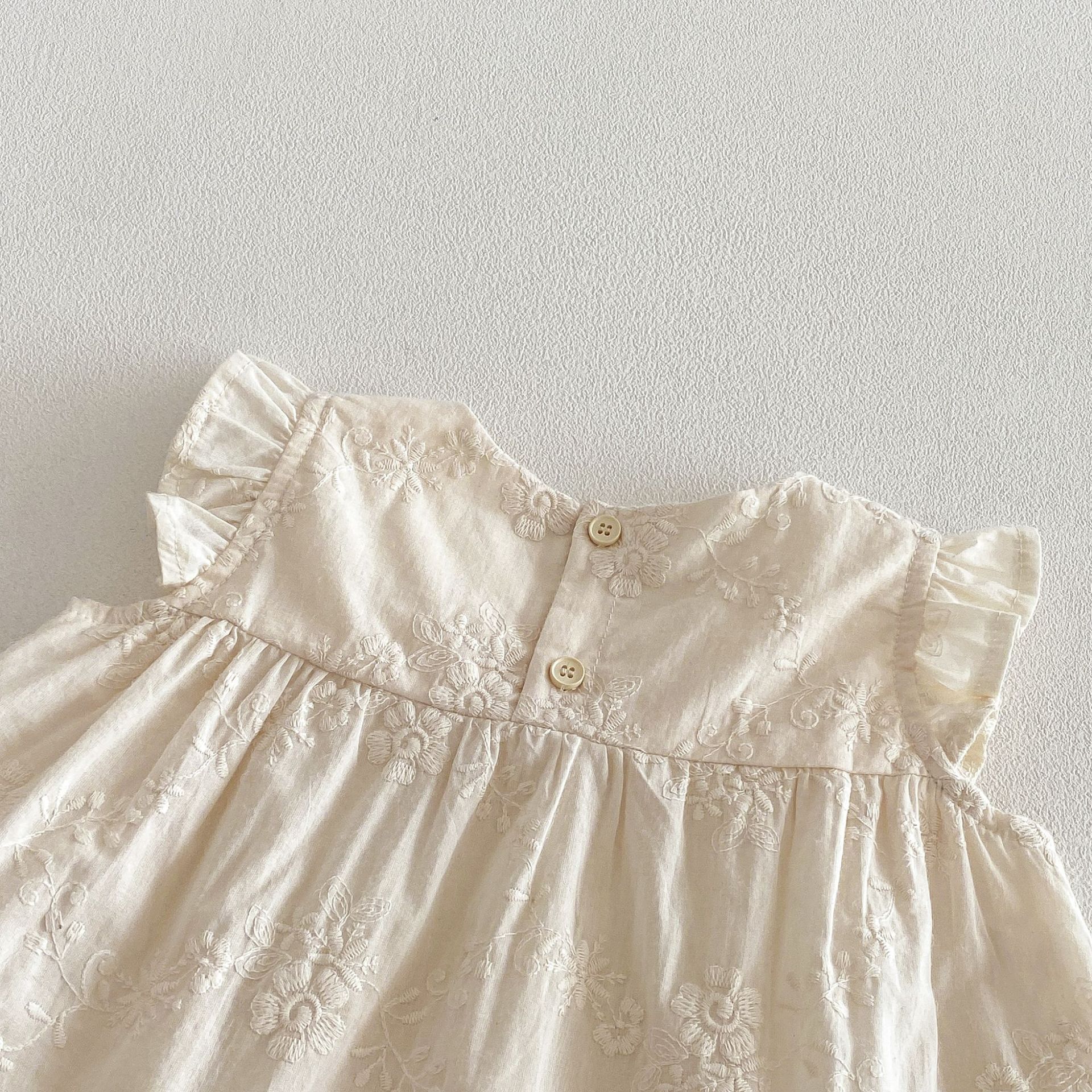 Toddler Girls Cotton Floral Lace Tank Top or Pants