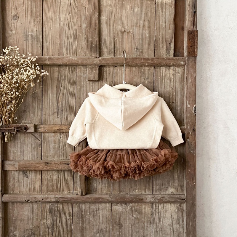 Baby Sweater Cape Coat & Short