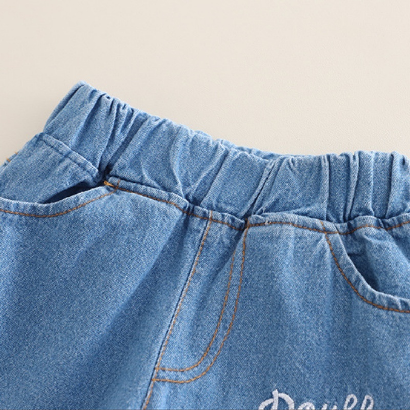 3-Piece Baby Toddler Gradient Denim Set