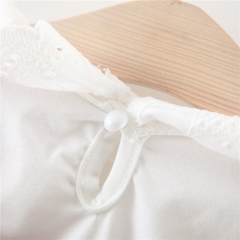 2-Piece Baby Girl T-Shirt and Overalls Set