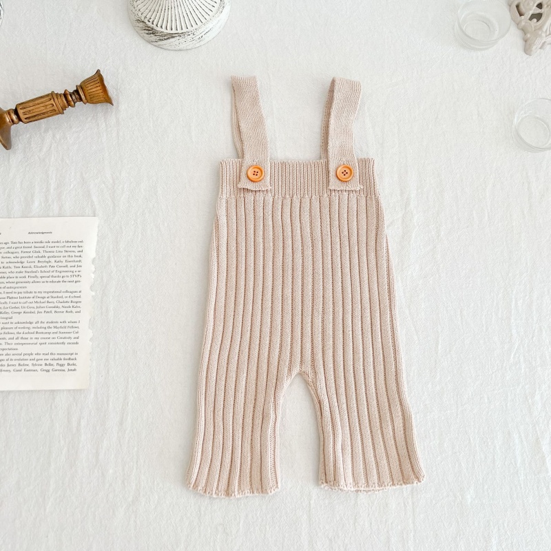 Baby Toddler Knitted Sweater Overalls