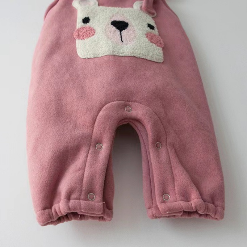 Baby Warm Cute Animal Overalls (sends hat)