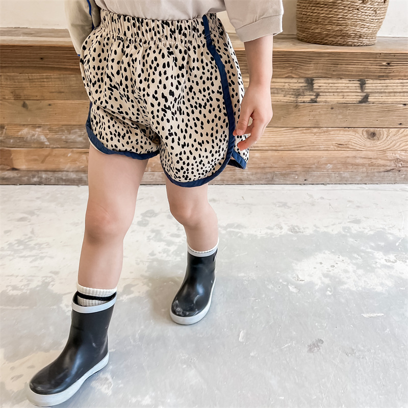 Toddler Leopard-Print Shorts