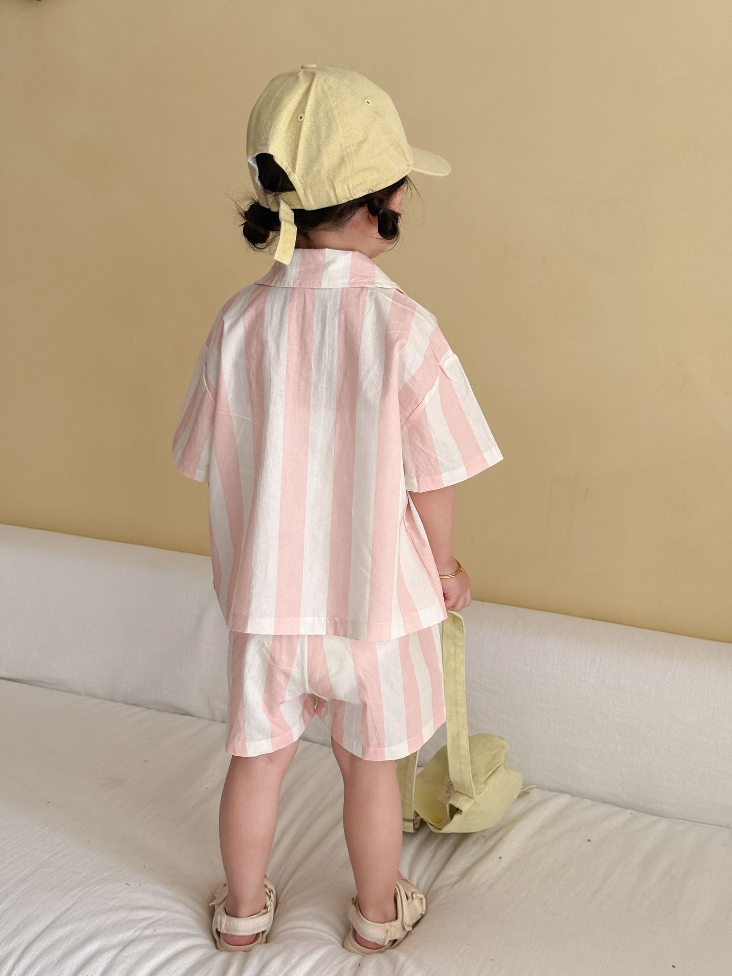 2-Piece Toddler Striped Pajama Set