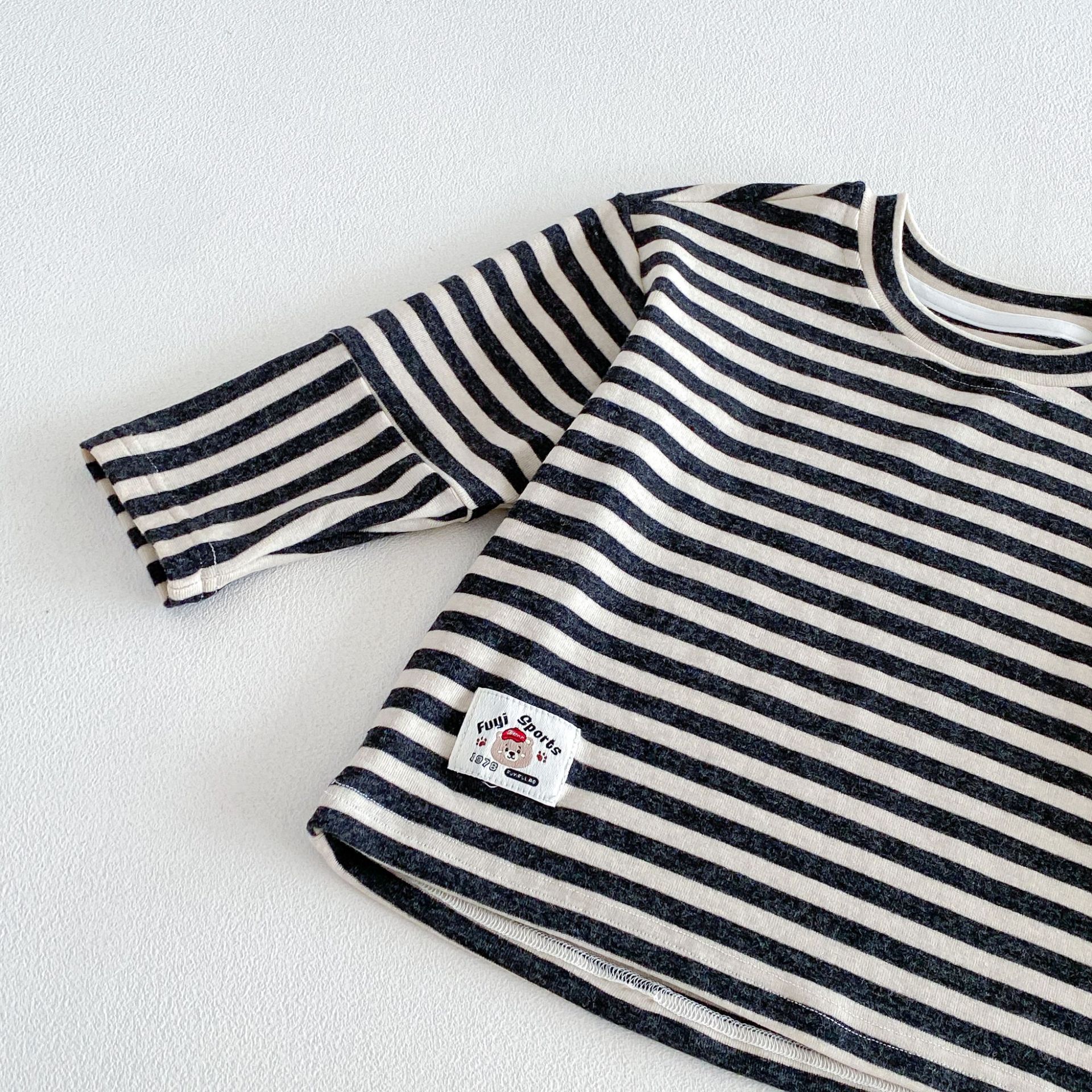 Kids Striped Base Layer T-shirt