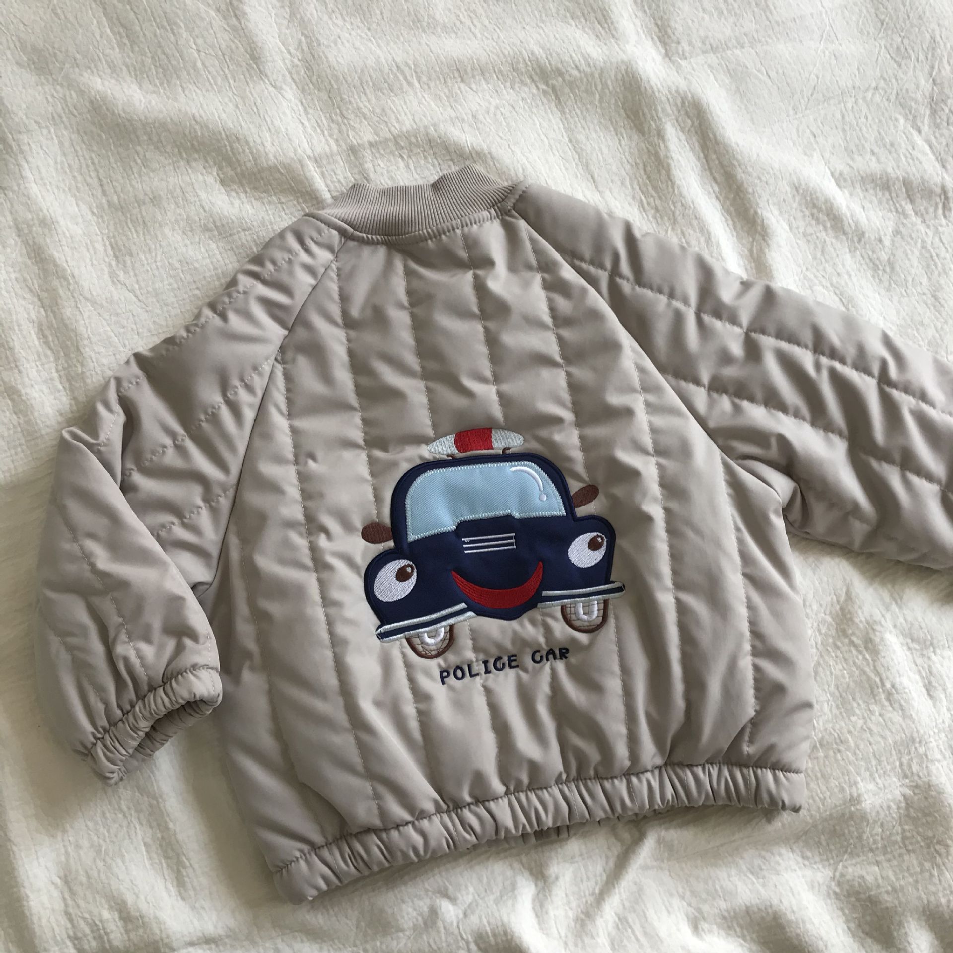Kids Cartoon Patterns Padded Outerwear