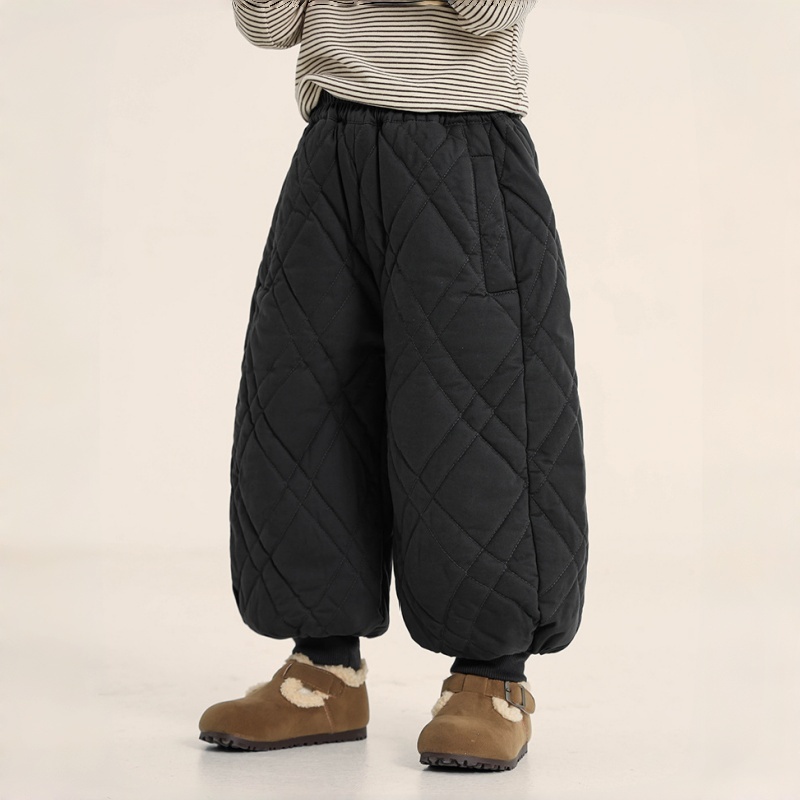 Baby Kids' Fleece-Lined Cuffed Pants