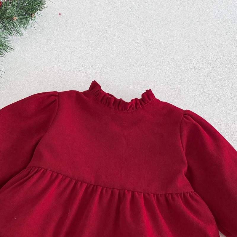 Baby Kids' Girl Christmas Dress Set