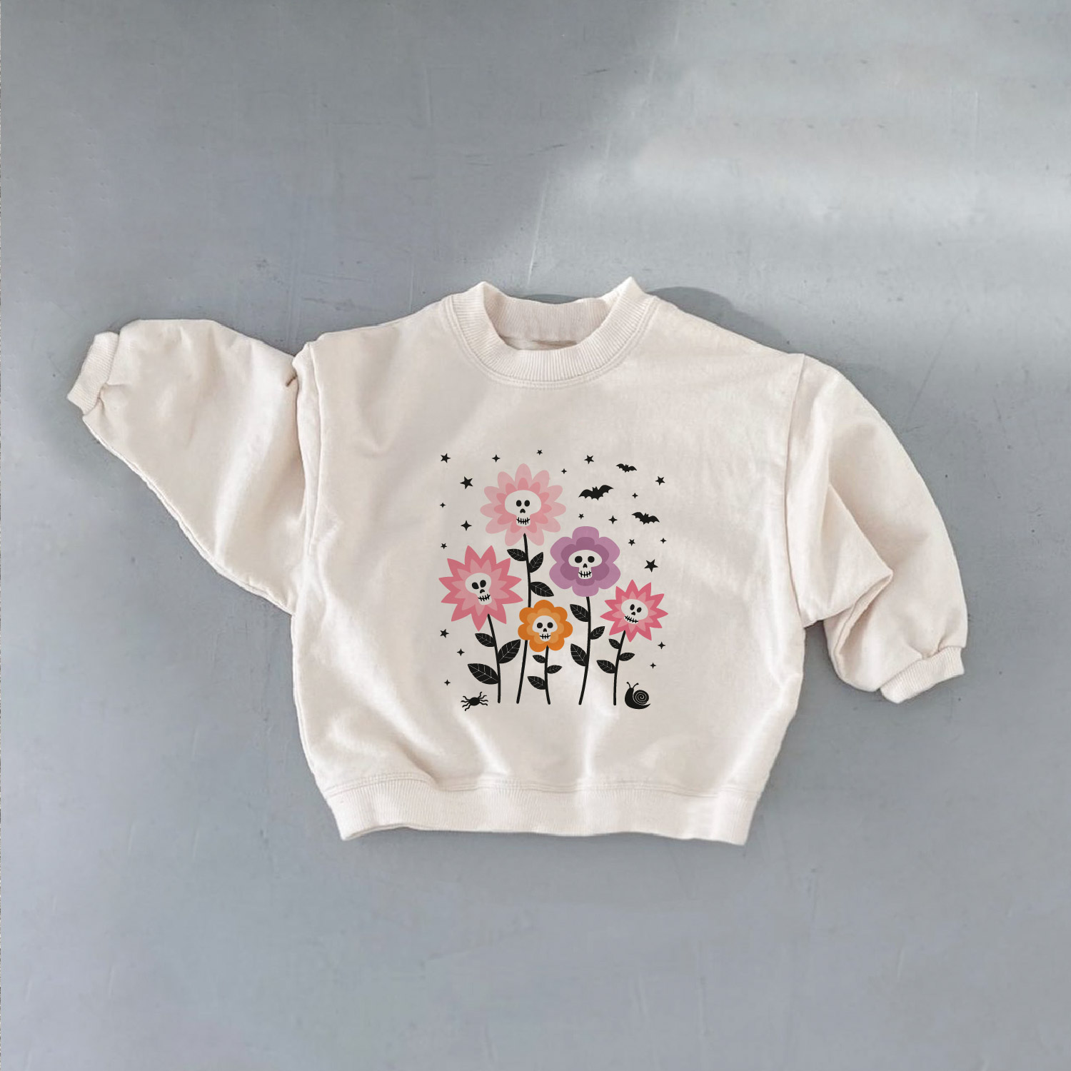 Baby & Kids Skull Flower Sweatshirt