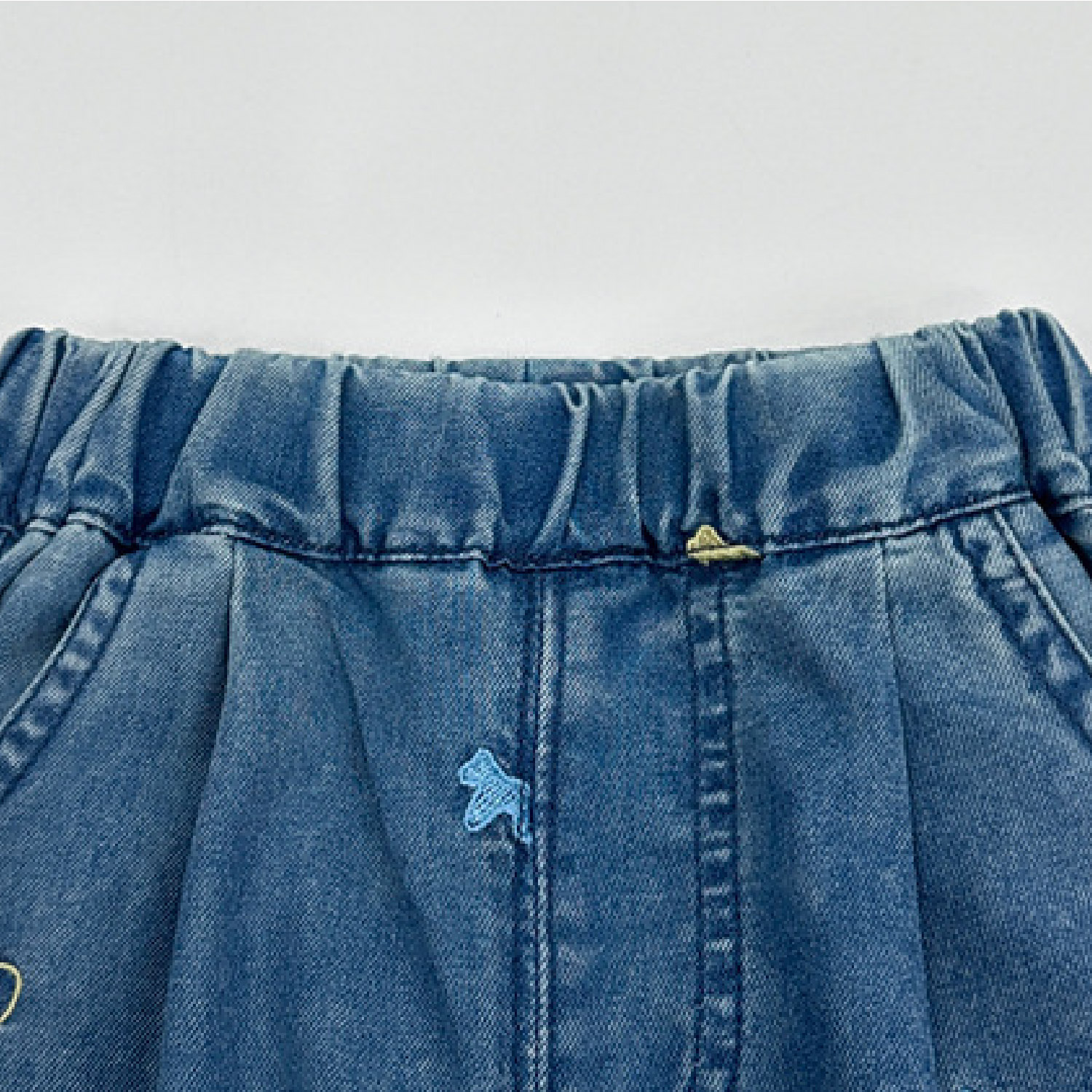 Baby& Kid Pony Embroidered Jeans