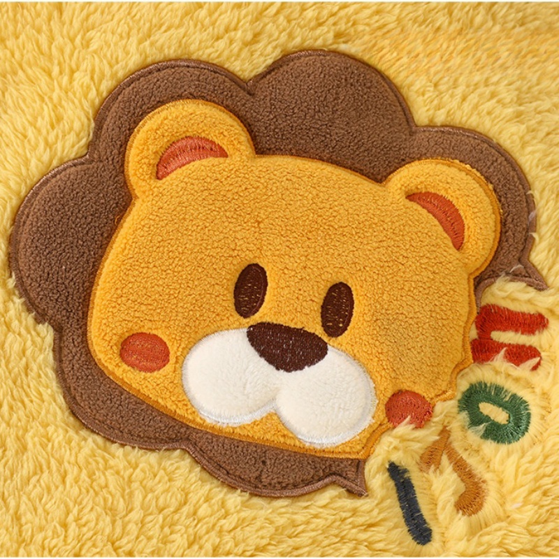 Cuddle Animal Baby Newborn Pocket Hairy Romper