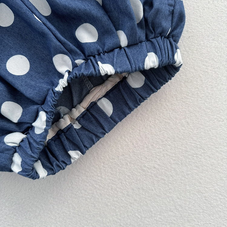 Baby & Kids Dots Denim Pants