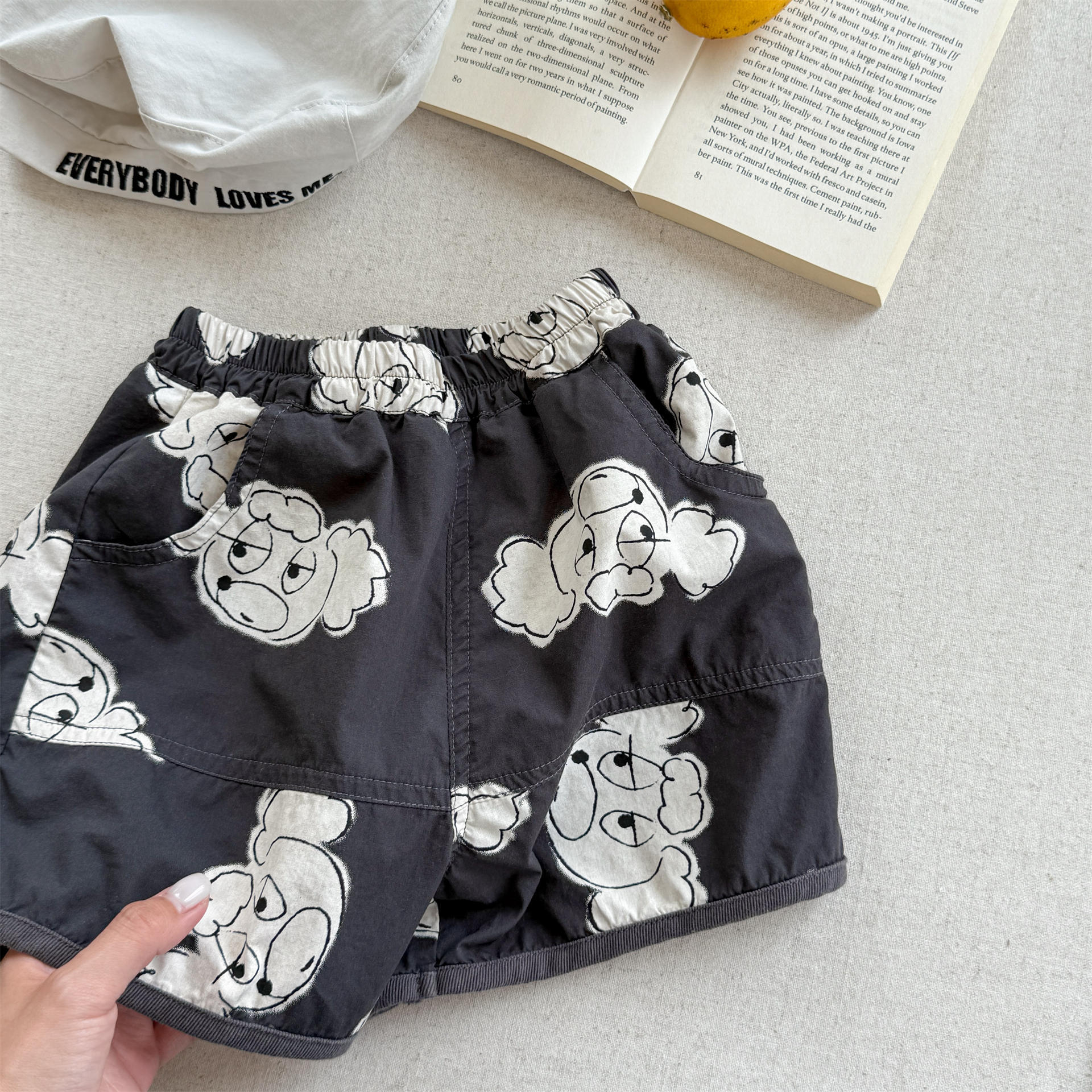 Kids Heart Shaped Dog Shorts