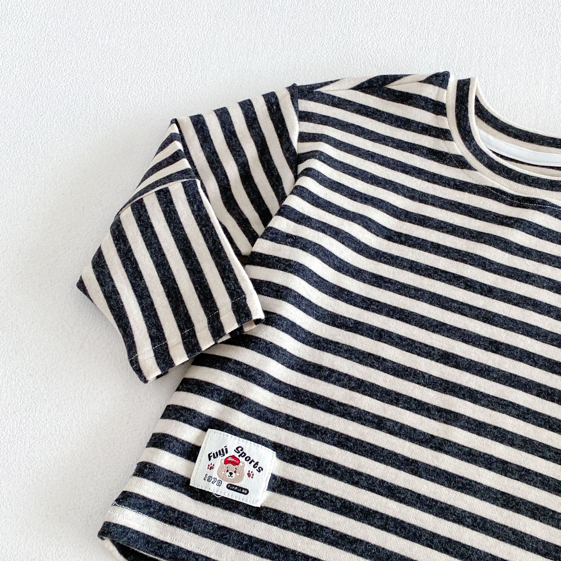 Kids Striped Base Layer T-shirt