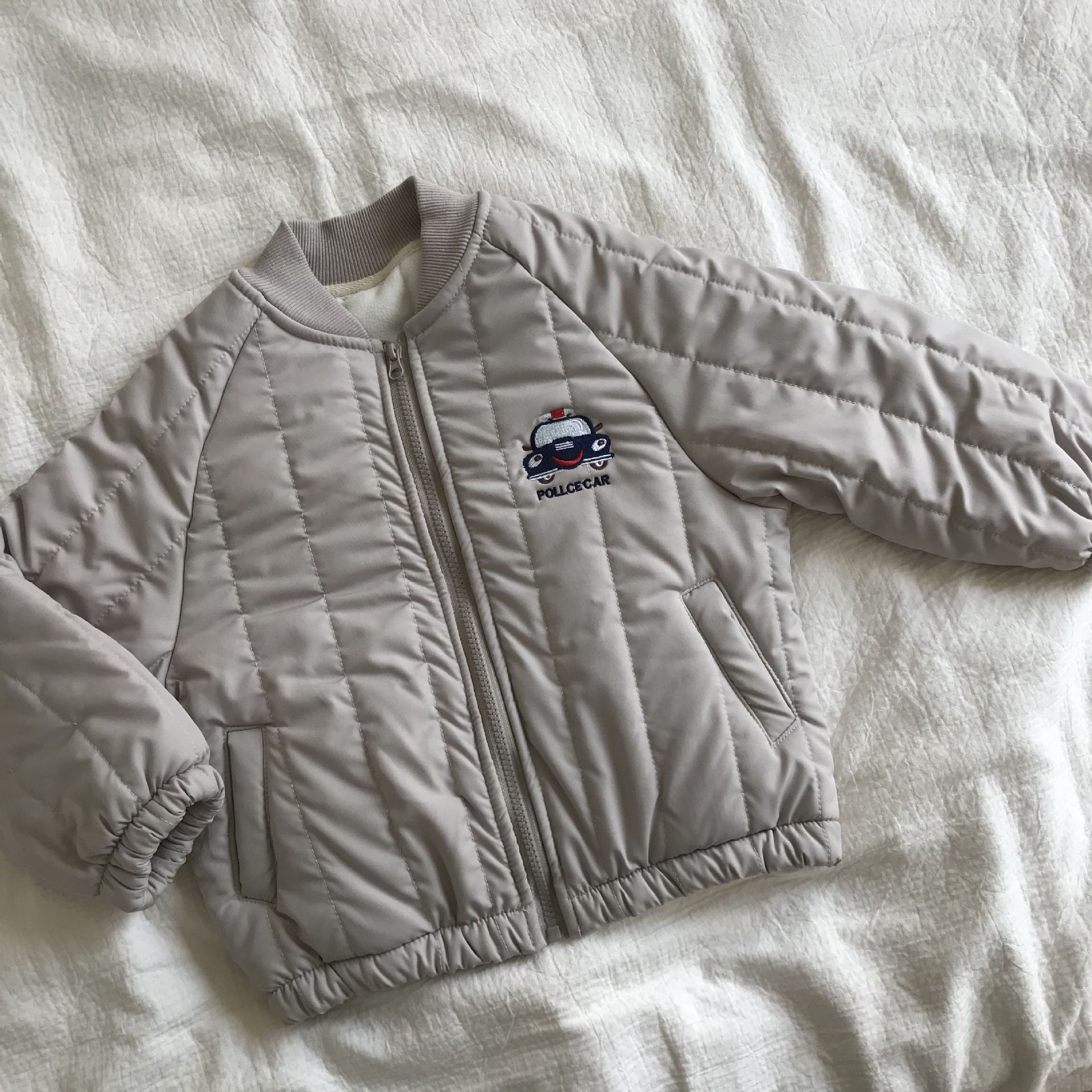 Kids Cartoon Patterns Padded Outerwear