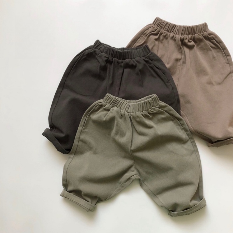Baby Toddler Multicolor Casual Carrot Pants