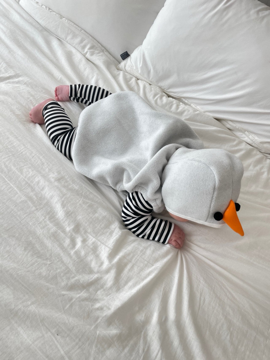 Baby Christmas Vest Hooded Romper