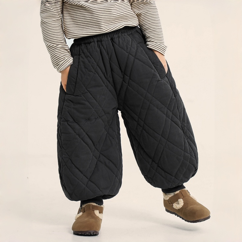 Baby Kids' Fleece-Lined Cuffed Pants